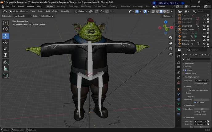 Fungus Character Model